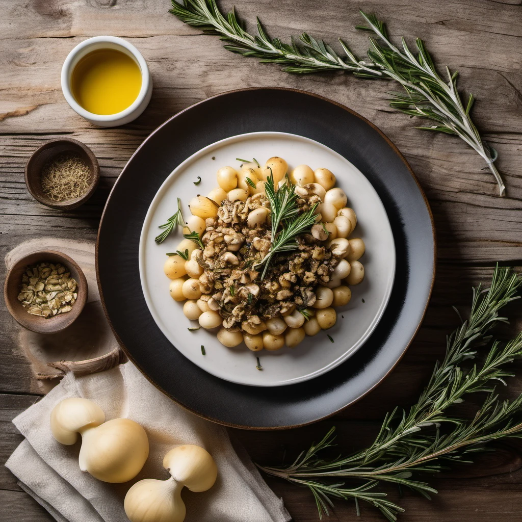 Airfryer Champignons mit Knoblauchbutter