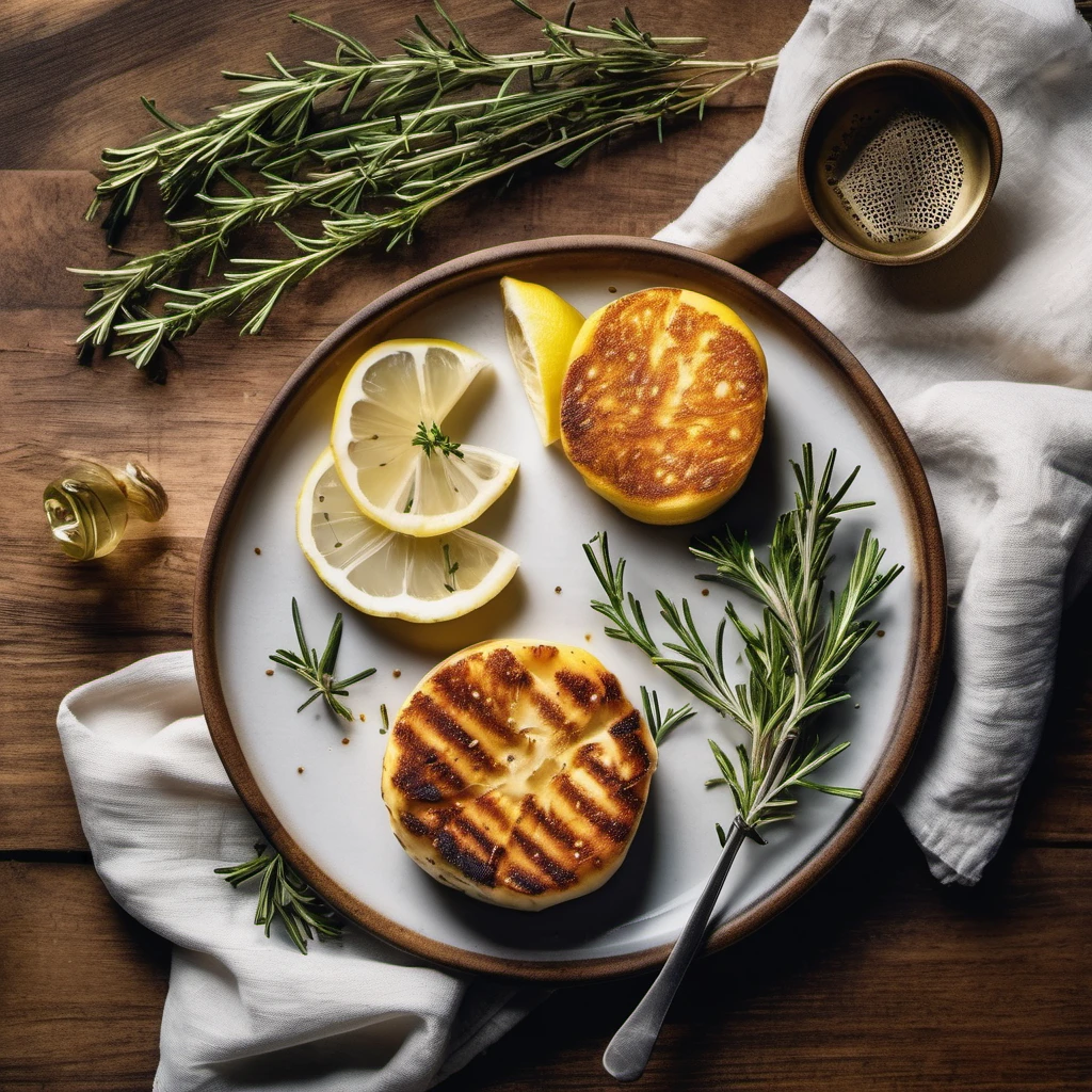 Airfryer Grillkäse Halloumi-Art