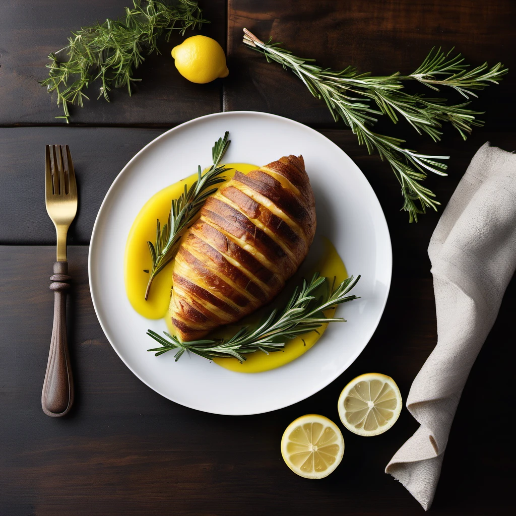 Airfryer Hasselback-Kartoffeln