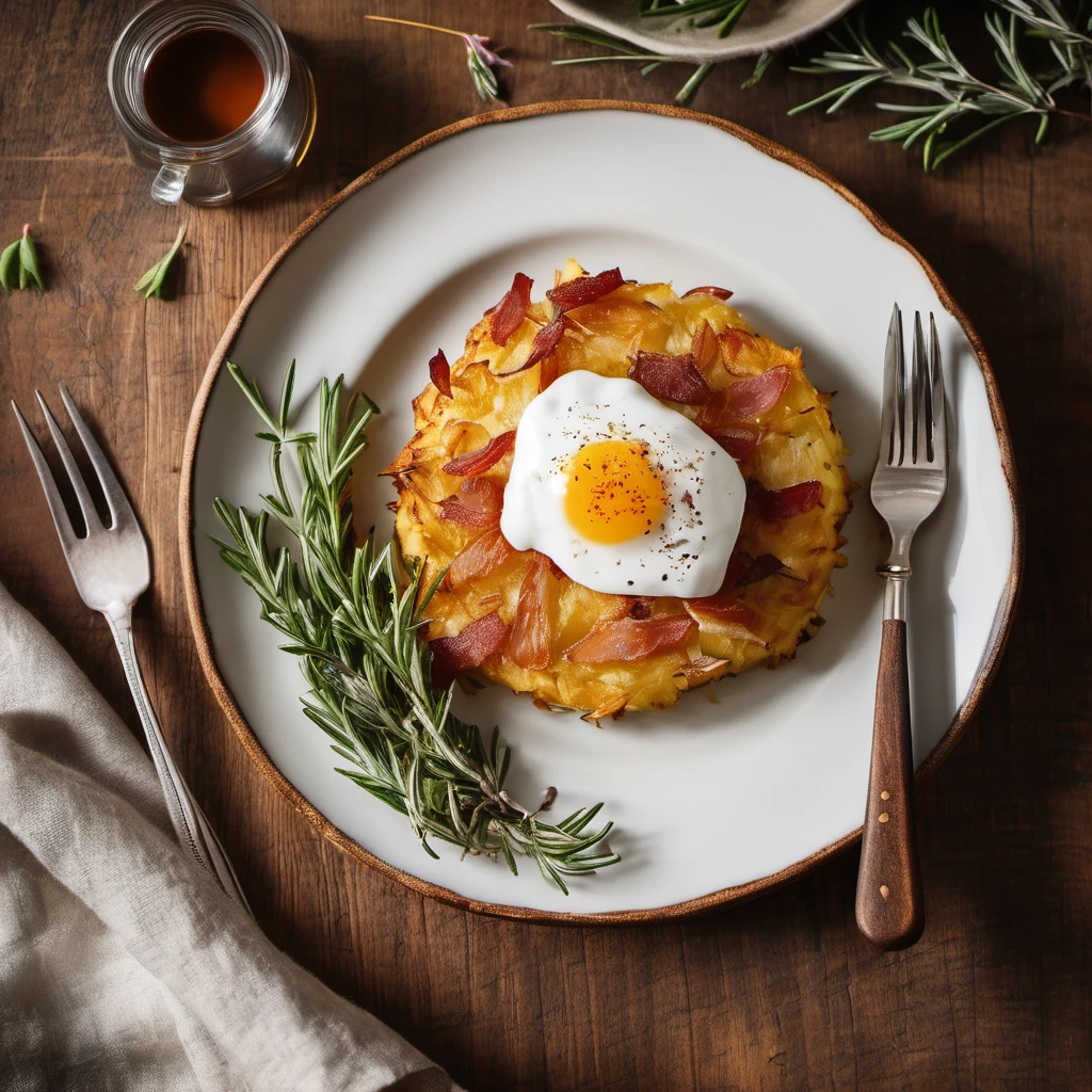 Airfryer Rösti mit Speck