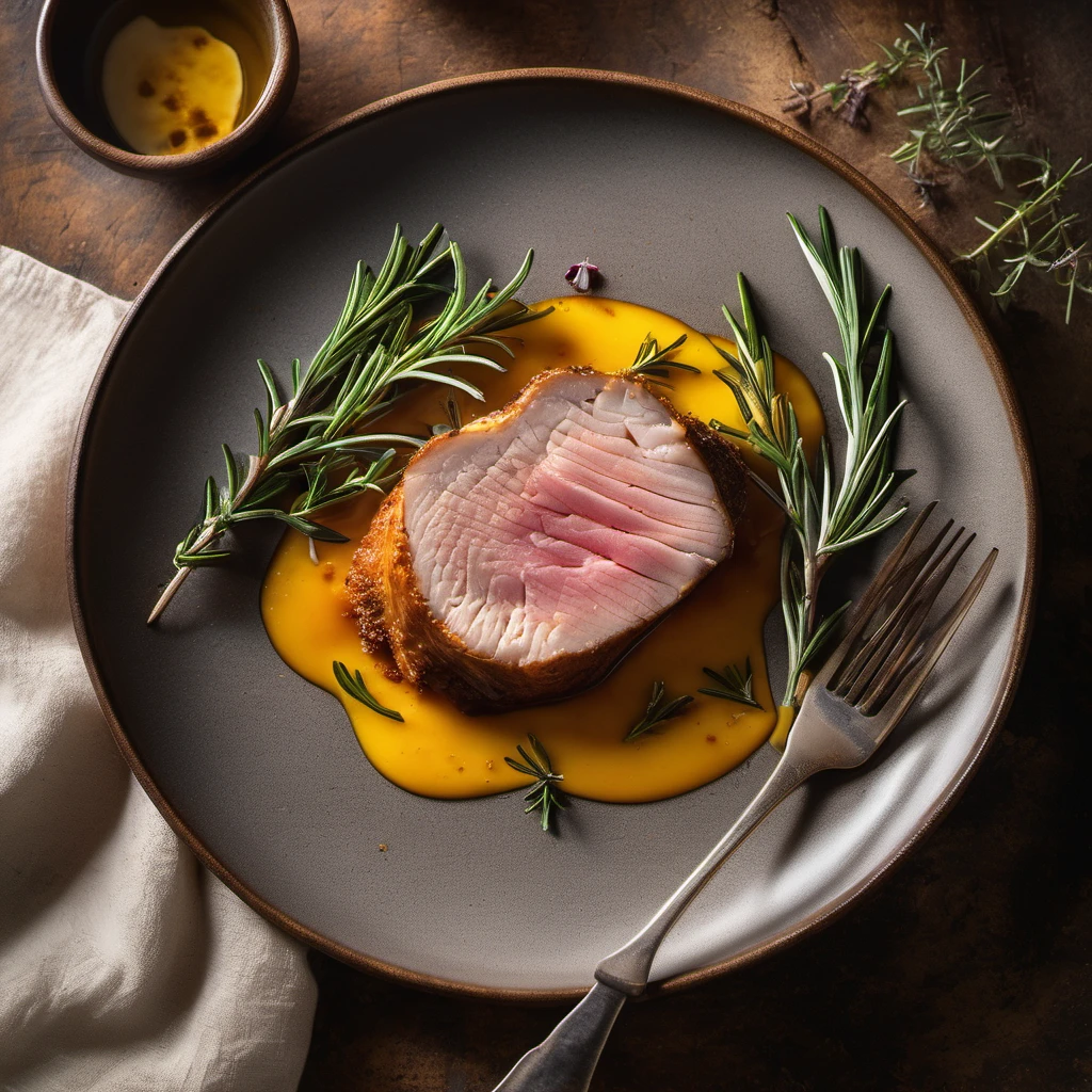 Airfryer Schweinefilet mit Kräuterkruste