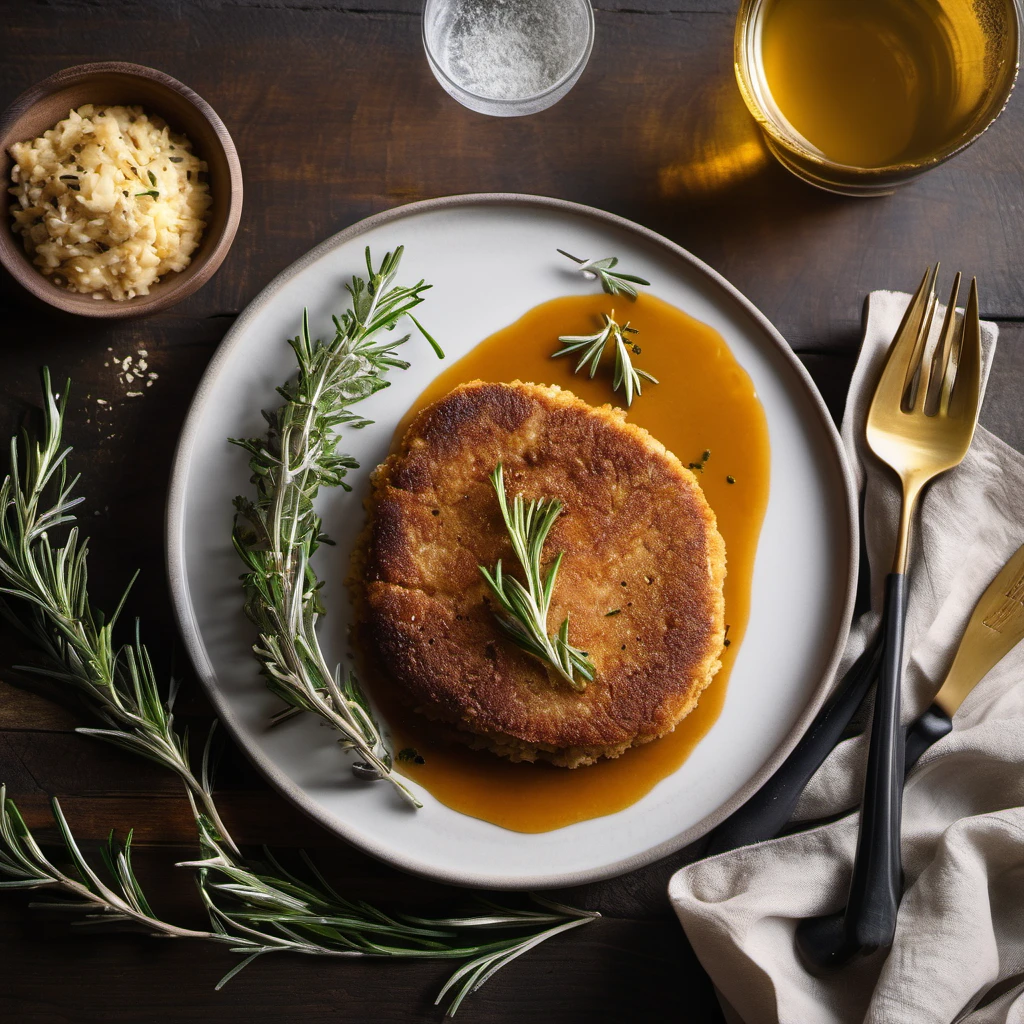 Airfryer Seitan-Schnitzel vegan