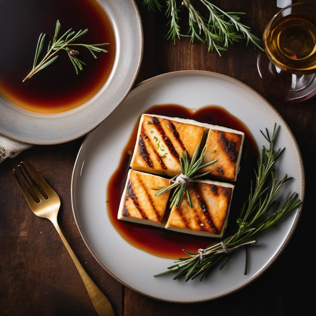 Airfryer Tofu Teriyaki knusprig