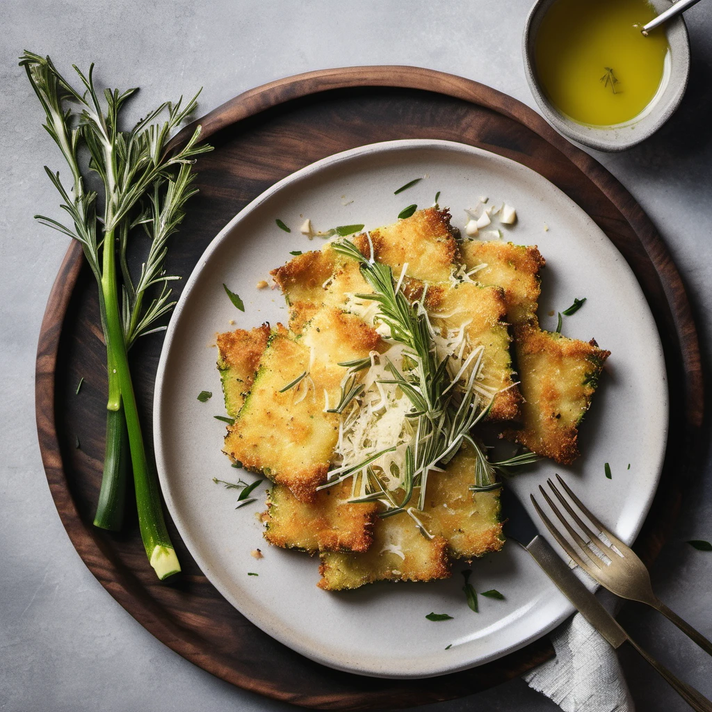 Airfryer Zucchini-Sticks mit Parmesan