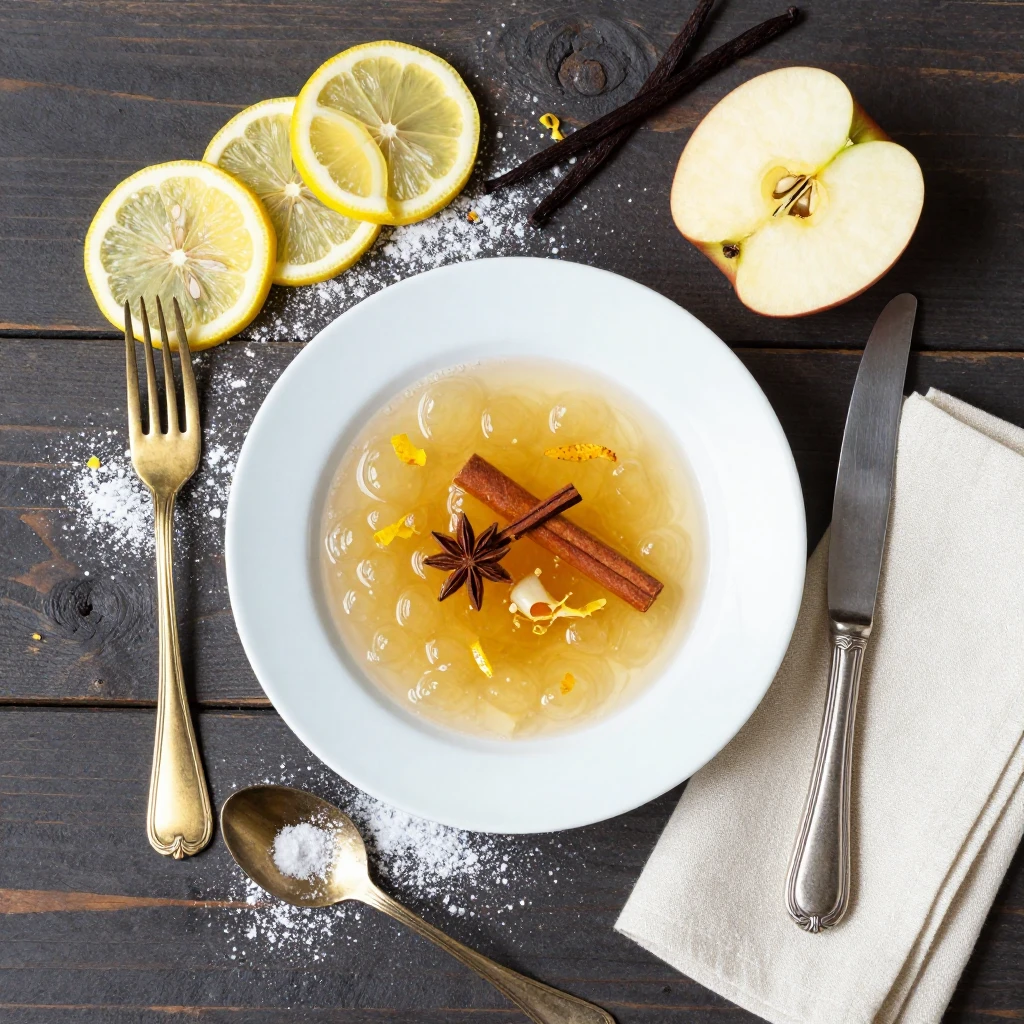 Apfelkompott mit Zimt