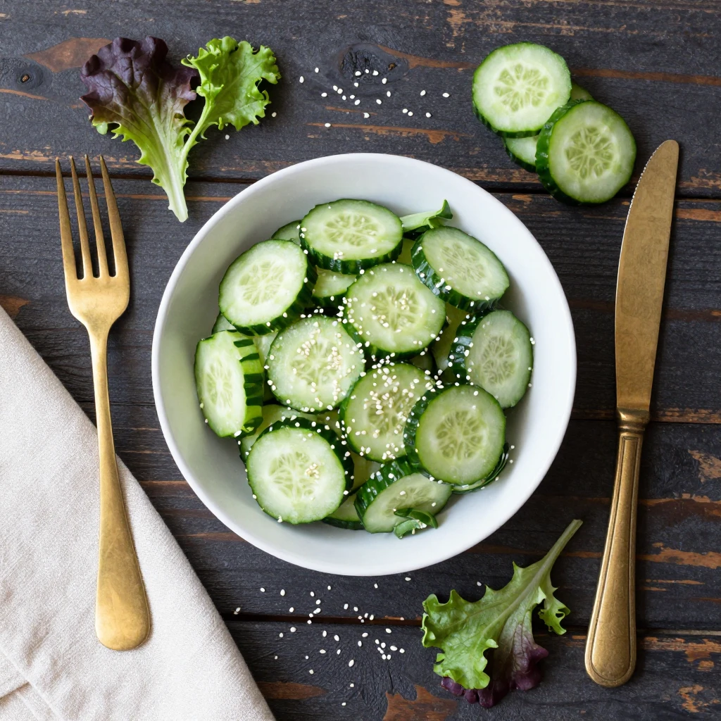 Asiatischer Gurkensalat