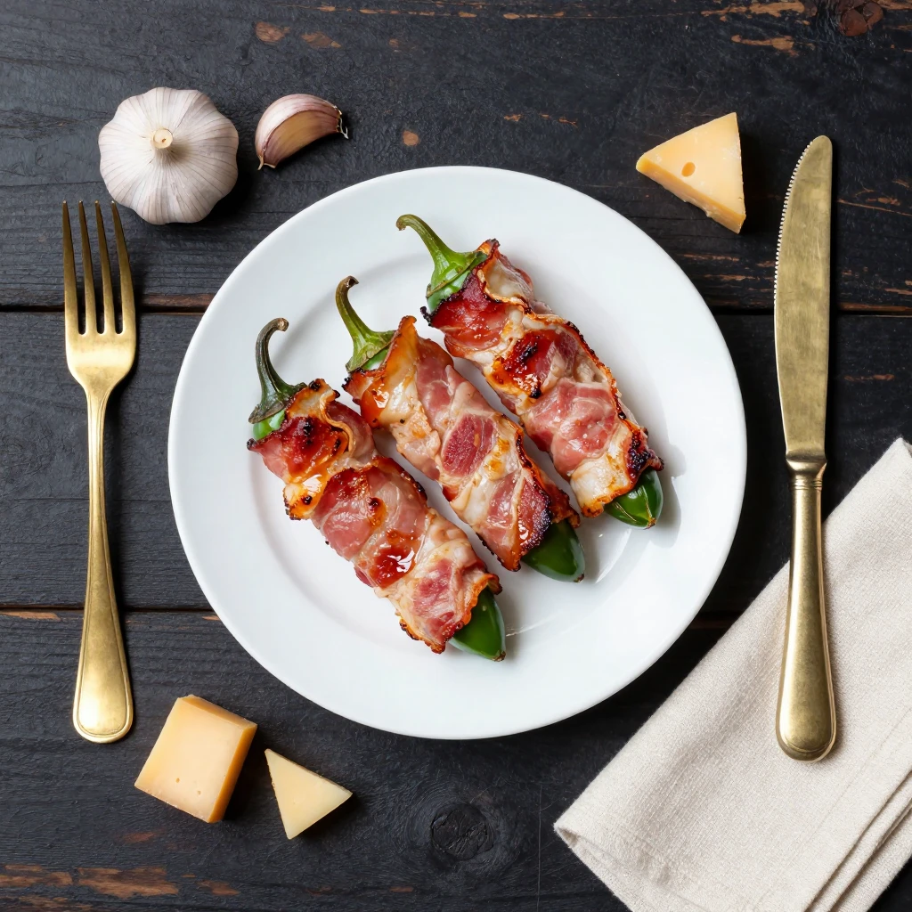 Bacon Wrapped Jalapeños