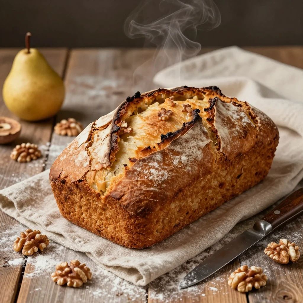 Birnen-Walnuss-Brot