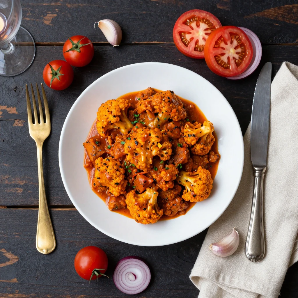 Blumenkohl-Tikka-Masala