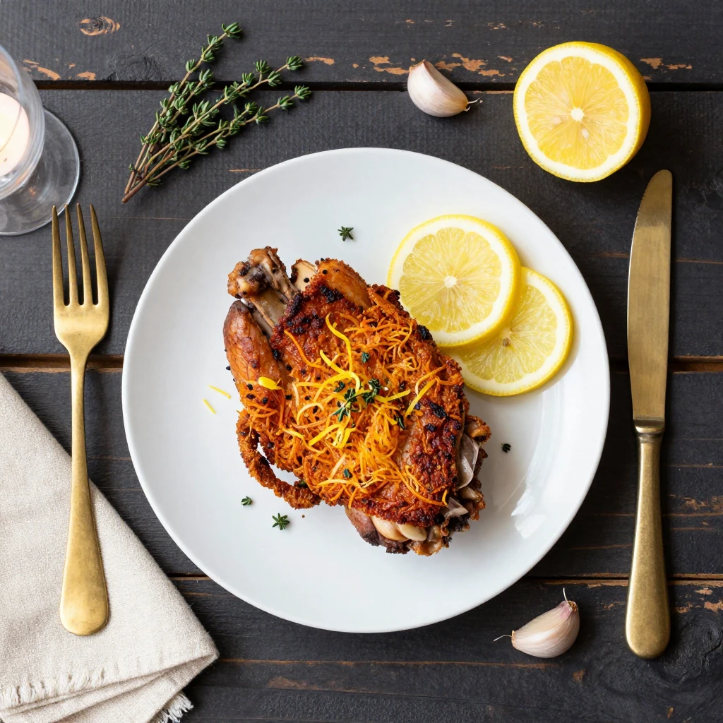 Brathähnchen knusprig