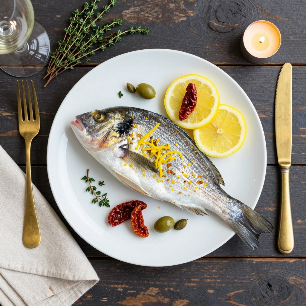 Dorade im Salzmantel