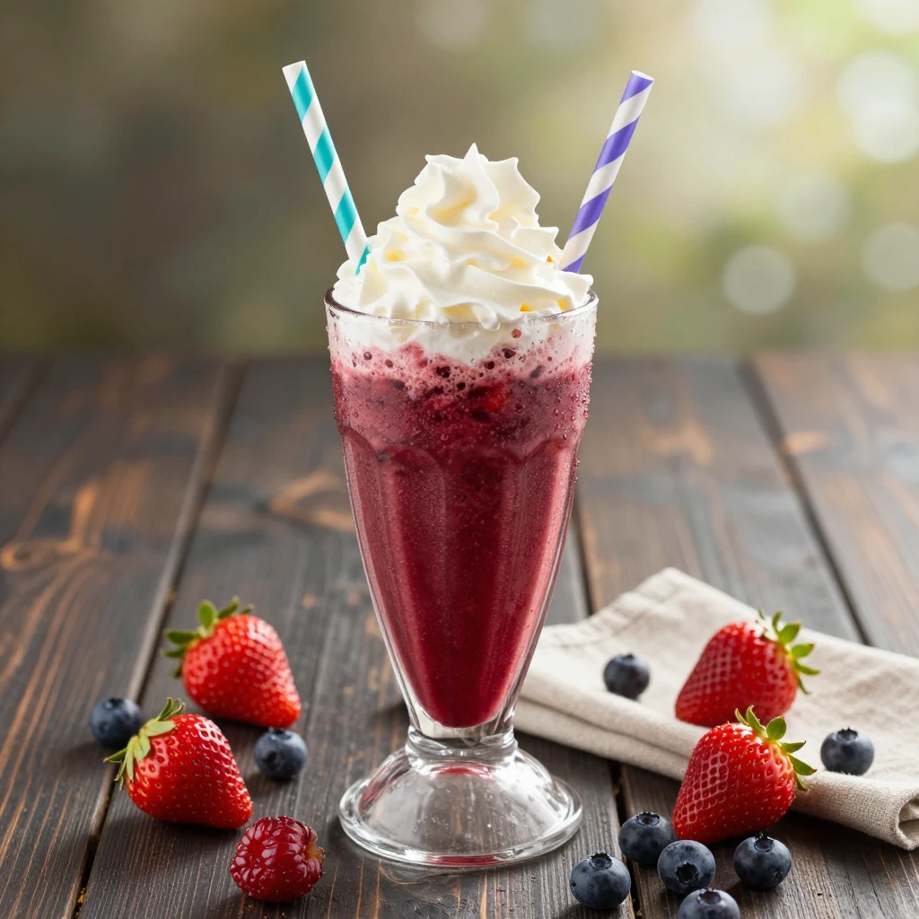 Erdbeer-Milchshake