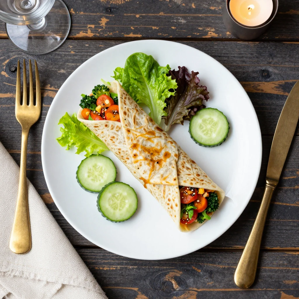 Fischstäbchen-Wrap