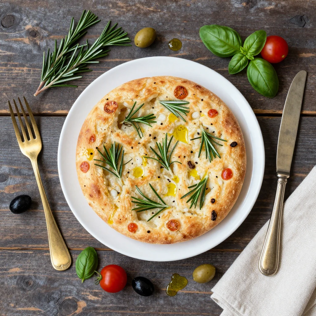 Focaccia mit Rosmarin