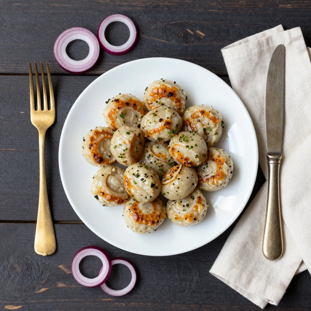 Gedämpfte Semmelknödel