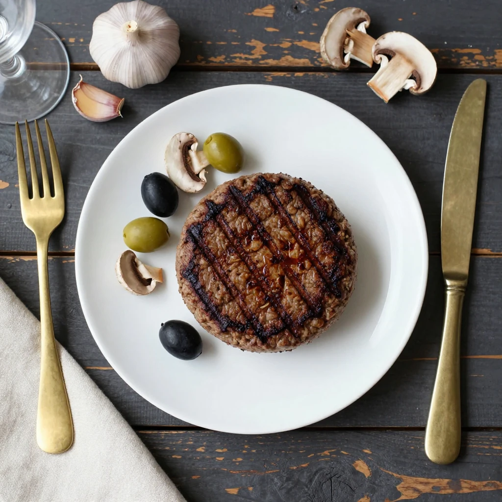 Gegrillte Portobello Burger