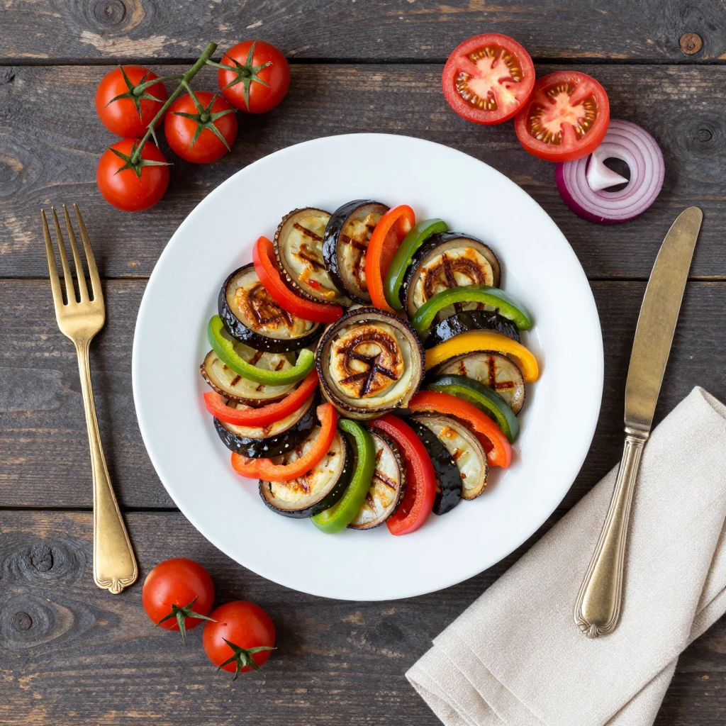 Gegrilltes Ratatouille