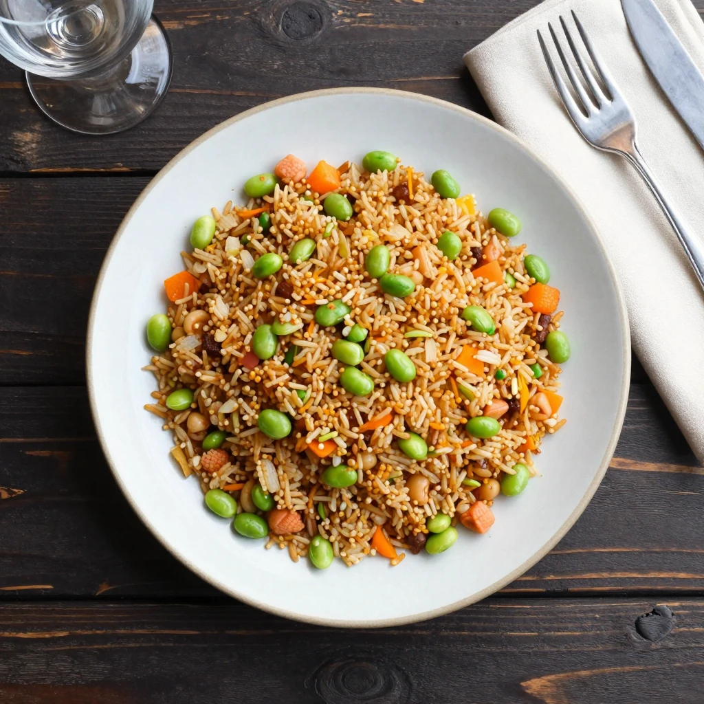 Gemüse-Fried-Rice