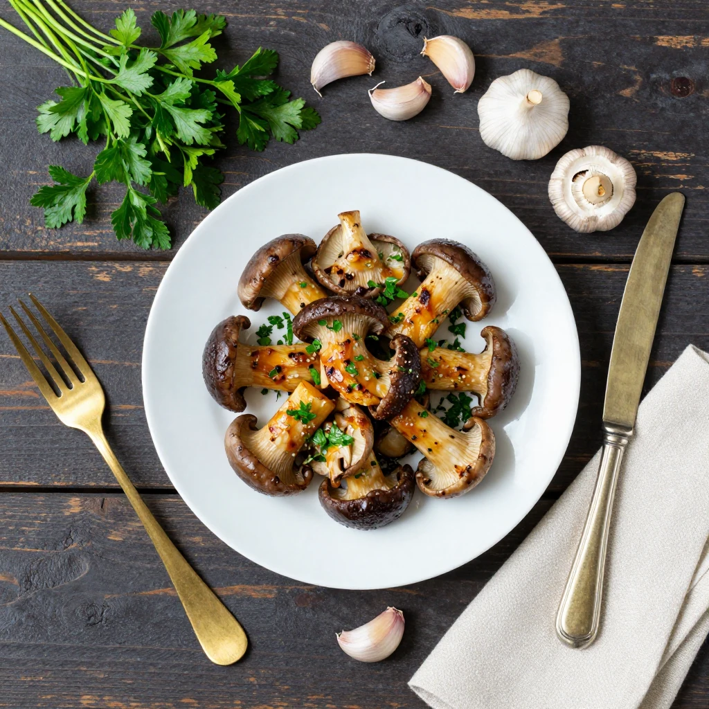 Gratinierte Austernpilze