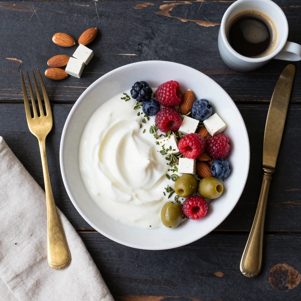 Griechischer Joghurt Power-Bowl