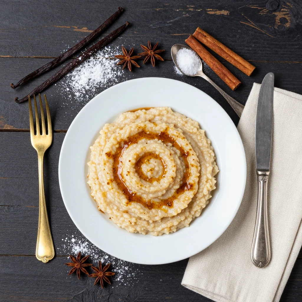 Grießbrei mit Zimt