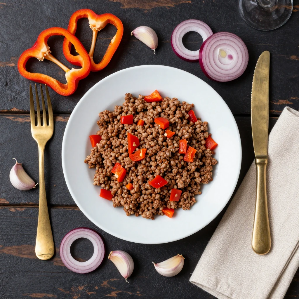 Hackfleisch-Paprika-Topf