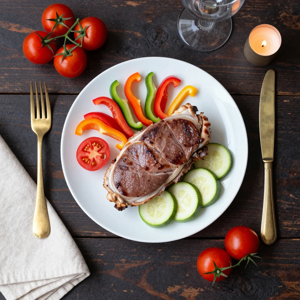 Hähnchenkeulen mit Gemüse