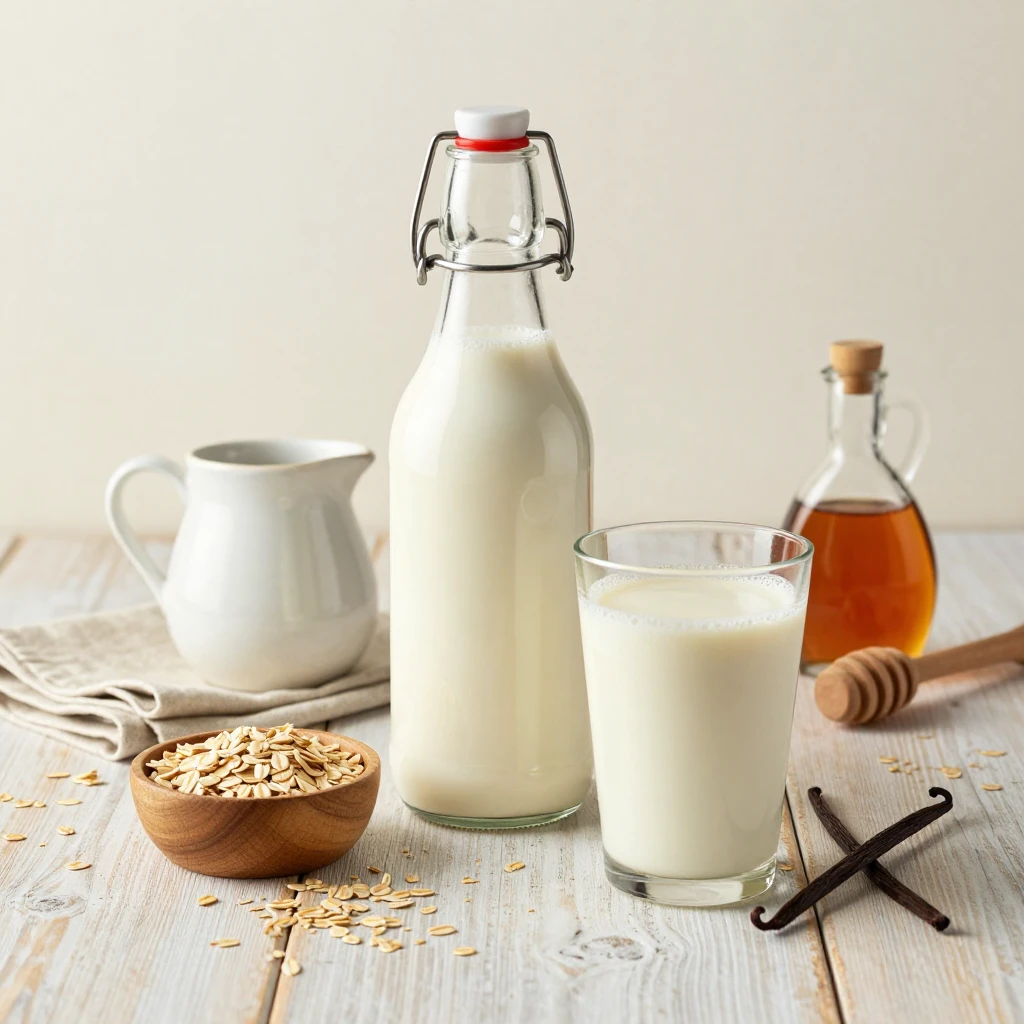 Hafermilch Selbstgemacht