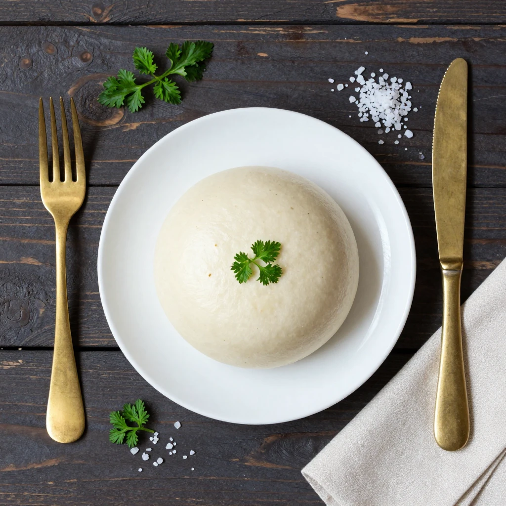 Hefefladen (Mantou)