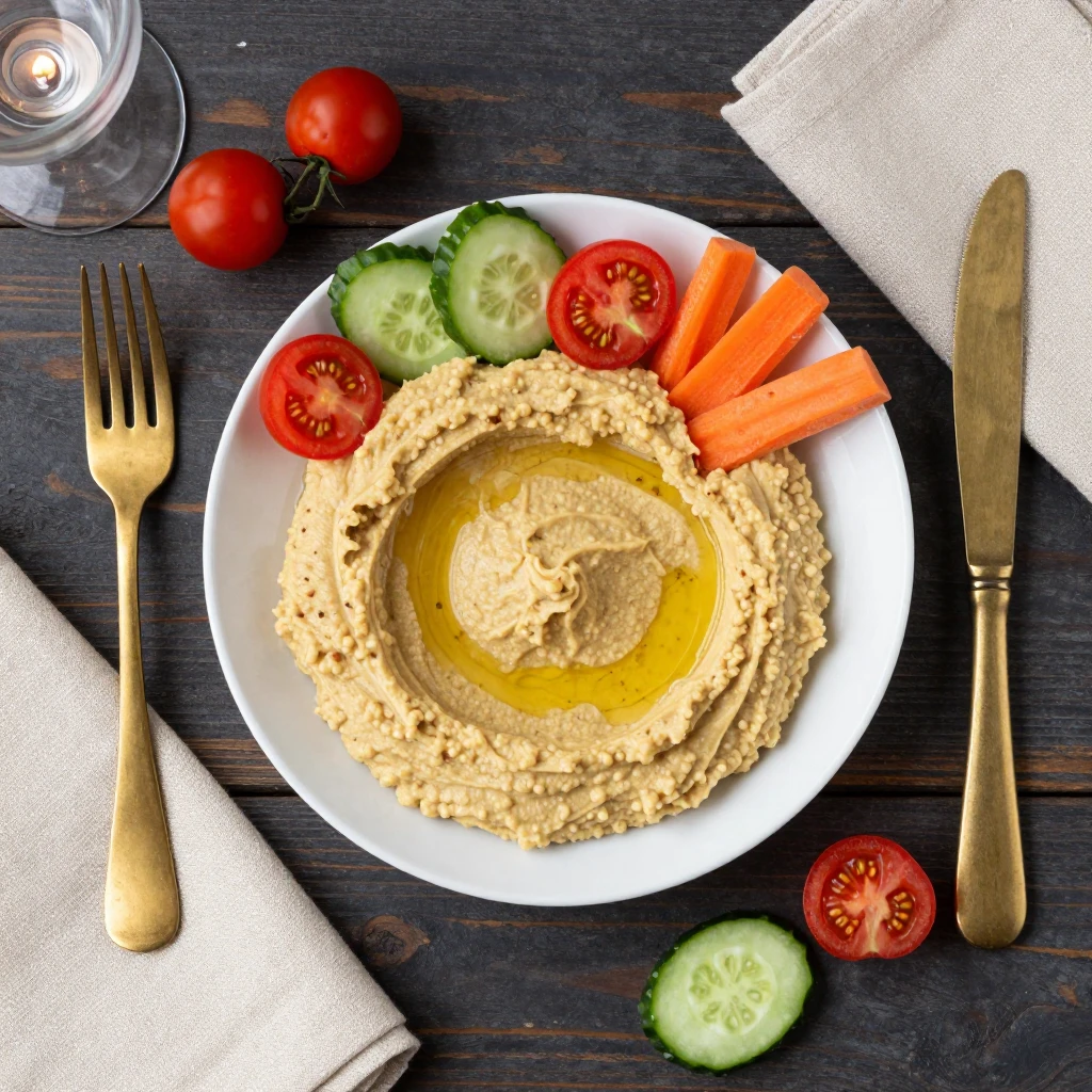 Hummus-Wrap blitzschnell