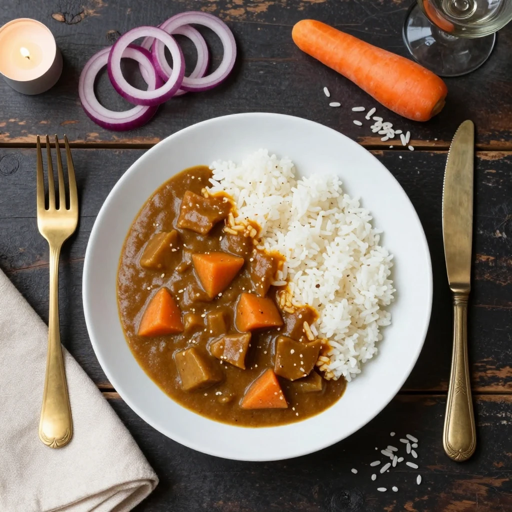 Japanischer Curry-Reis