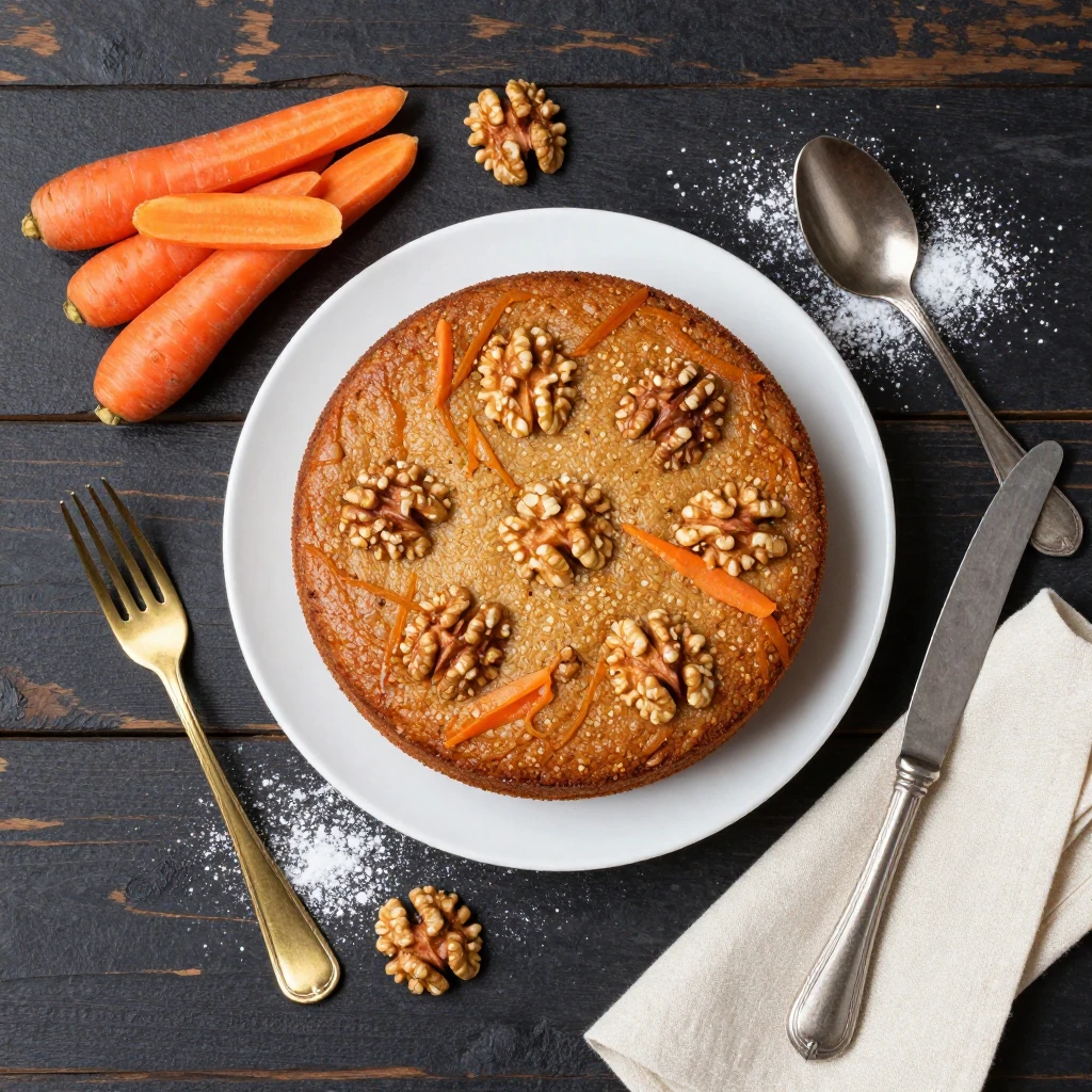Karotten-Walnuss-Kuchen