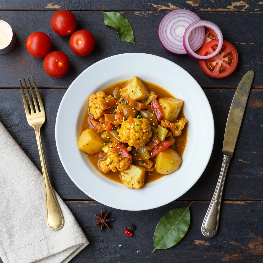 Kartoffel-Blumenkohl-Curry