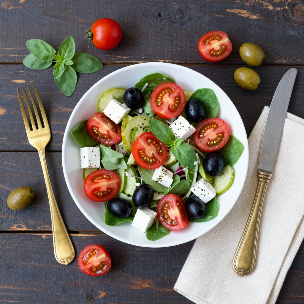 Keto Griechischer Salat