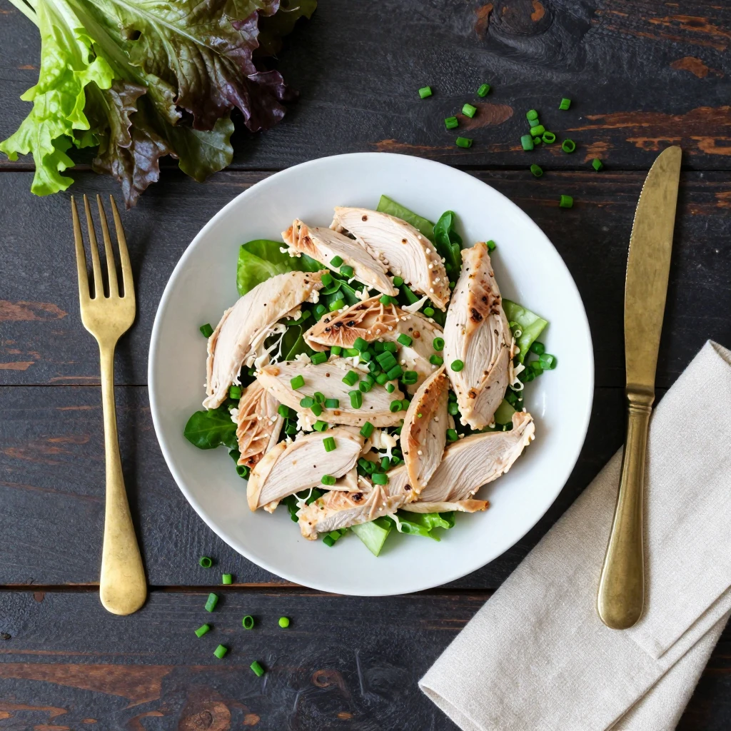 Keto-Hähnchen-Salat
