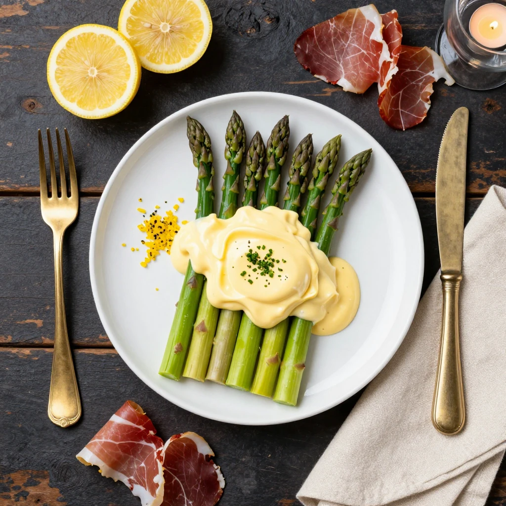 Keto Spargel mit Hollandaise