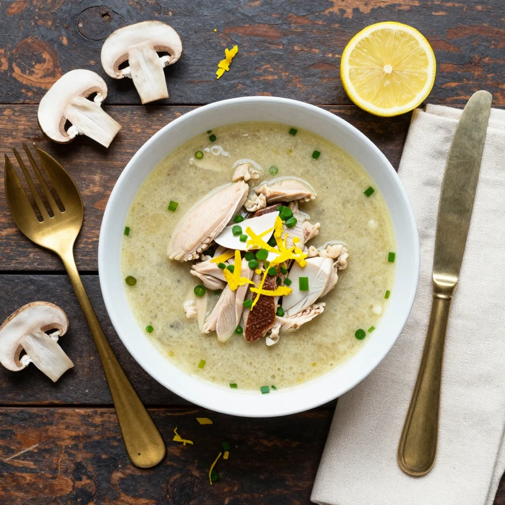 Keto-Thai-Suppe Tom Kha Gai