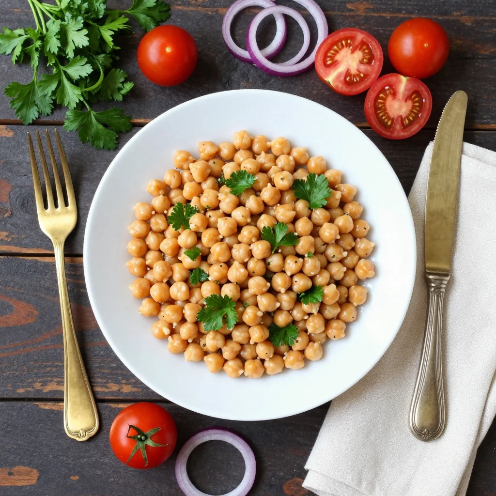 Kichererbsen-Salat Mediterran