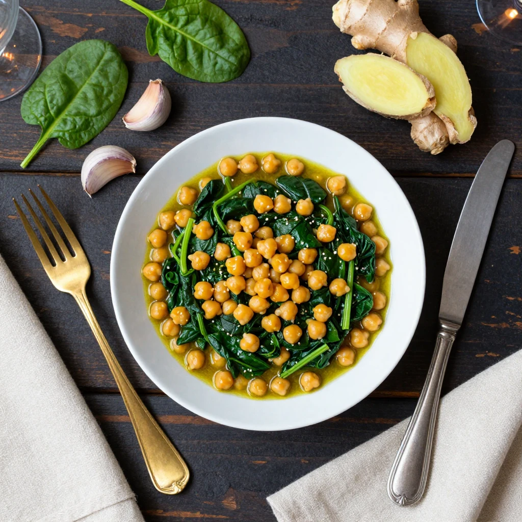 Kichererbsen-Spinat-Curry