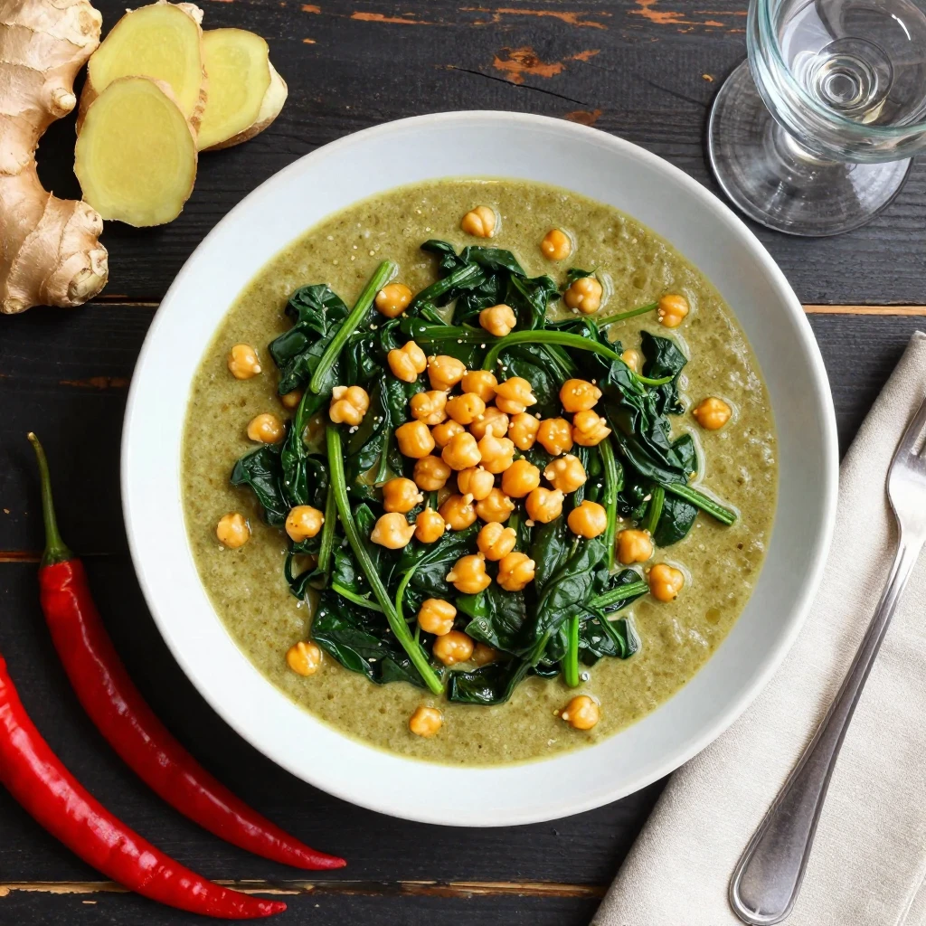 Kichererbsen-Spinat-Curry