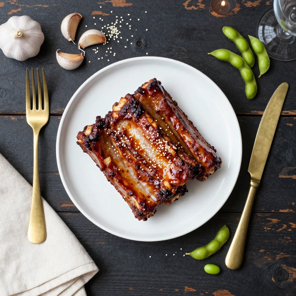 Koreanische Galbi Ribs
