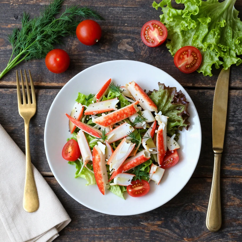 Krabben-Salat