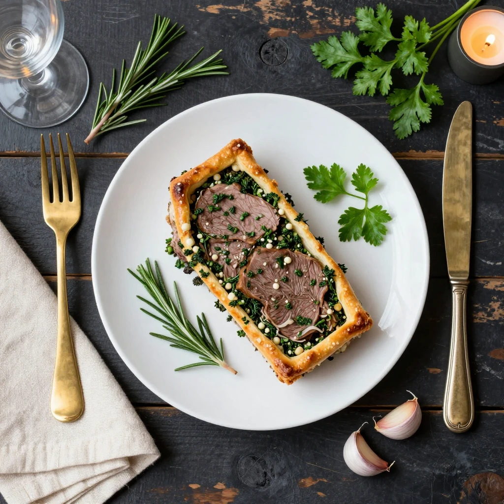 Lammkarree mit Kräuterkruste