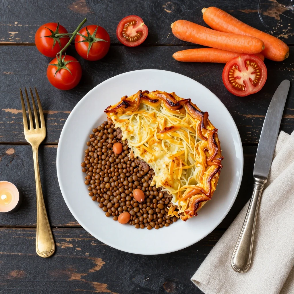 Linsen-Shepherd's-Pie