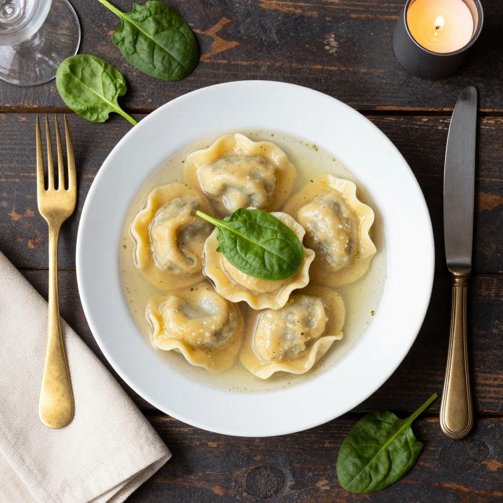 Maultaschen in der Brühe