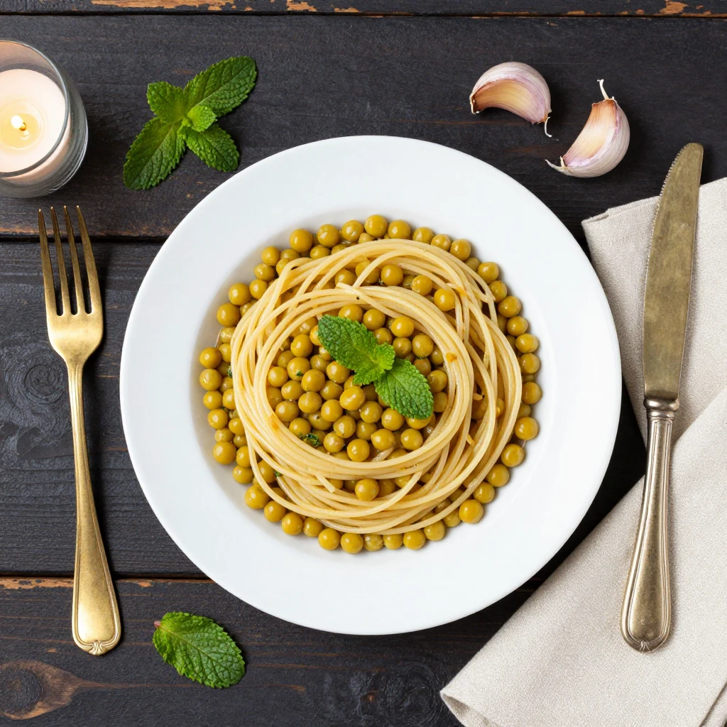 One-Pot Erbsen-Minz-Pasta
