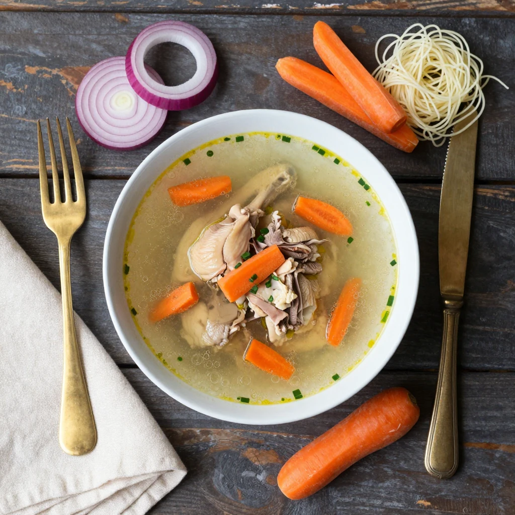 One-Pot Hühnersuppe