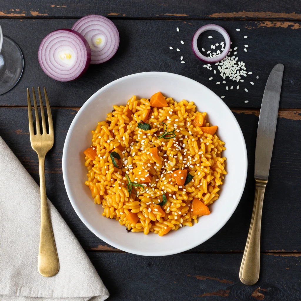 One-Pot Kürbis-Risotto