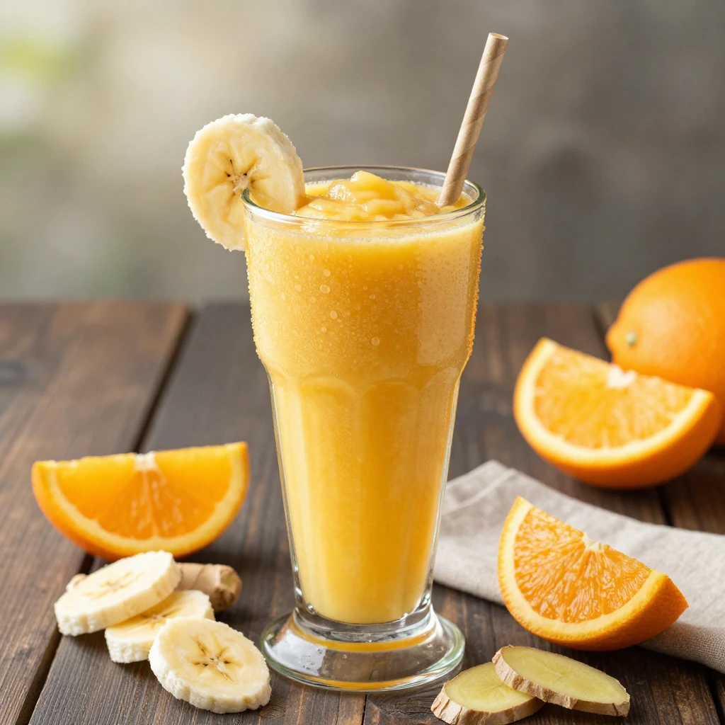 Orangen-Karotten-Smoothie