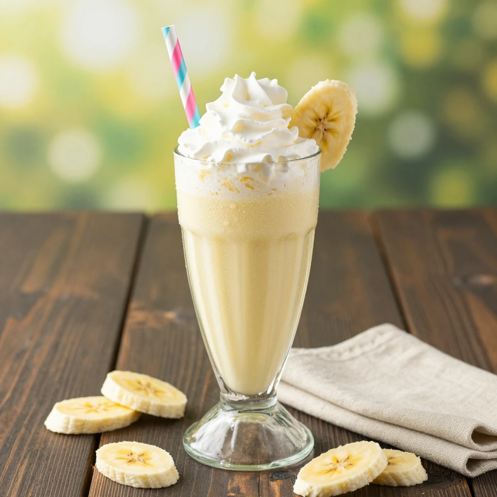 Protein-Shake mit Apfel-Banane Babybrei